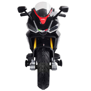 Moto Elettrica per Bambini 12V con Licenza Aprilia RS660 Nera