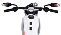 Moto Elettrica per Bambini 12V Ducati Scrambler Desert Bianca