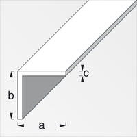 5pz profilo bianco h.200 angolare 10x10x1 cm 2316