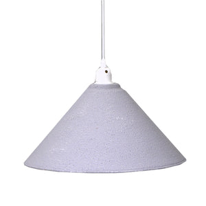 Lampadario in metallo vintage bianco/grigio con attacco cm Ø38,5xh26