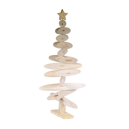 Mini Albero di Natale in Legno cm 47x10xh90