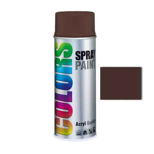 Spray Colors 400Ml Vernice Antigraffio Di Facile Applicazione E Rapida Essiccazione Colore Marrone Cioccolatto-Duplicolor