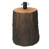 Base per Albero di Natale a Forma di Tronco marrone cm Ø26xh40