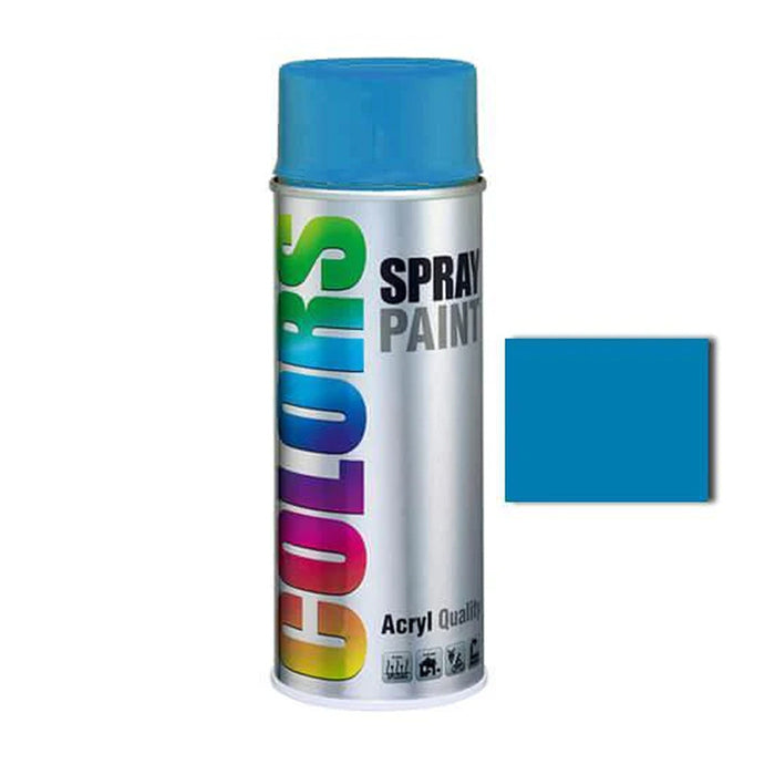 Spray Colors 400Ml Vernice Antigraffio Di Facile Applicazione E Rapida Essiccazione Colore Blu Cielo-Duplicolor