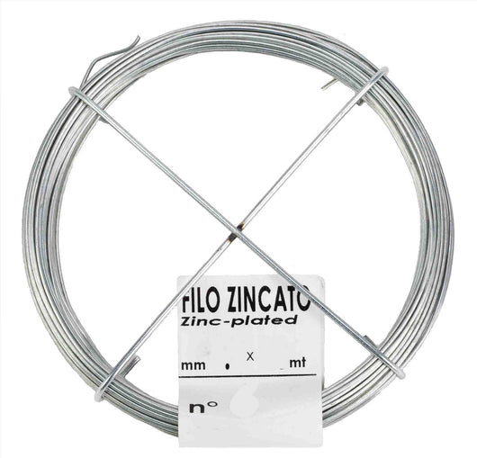 30pz filo cotto zincato n. 2 mm 0,7 lunghezza 40 mt 23268