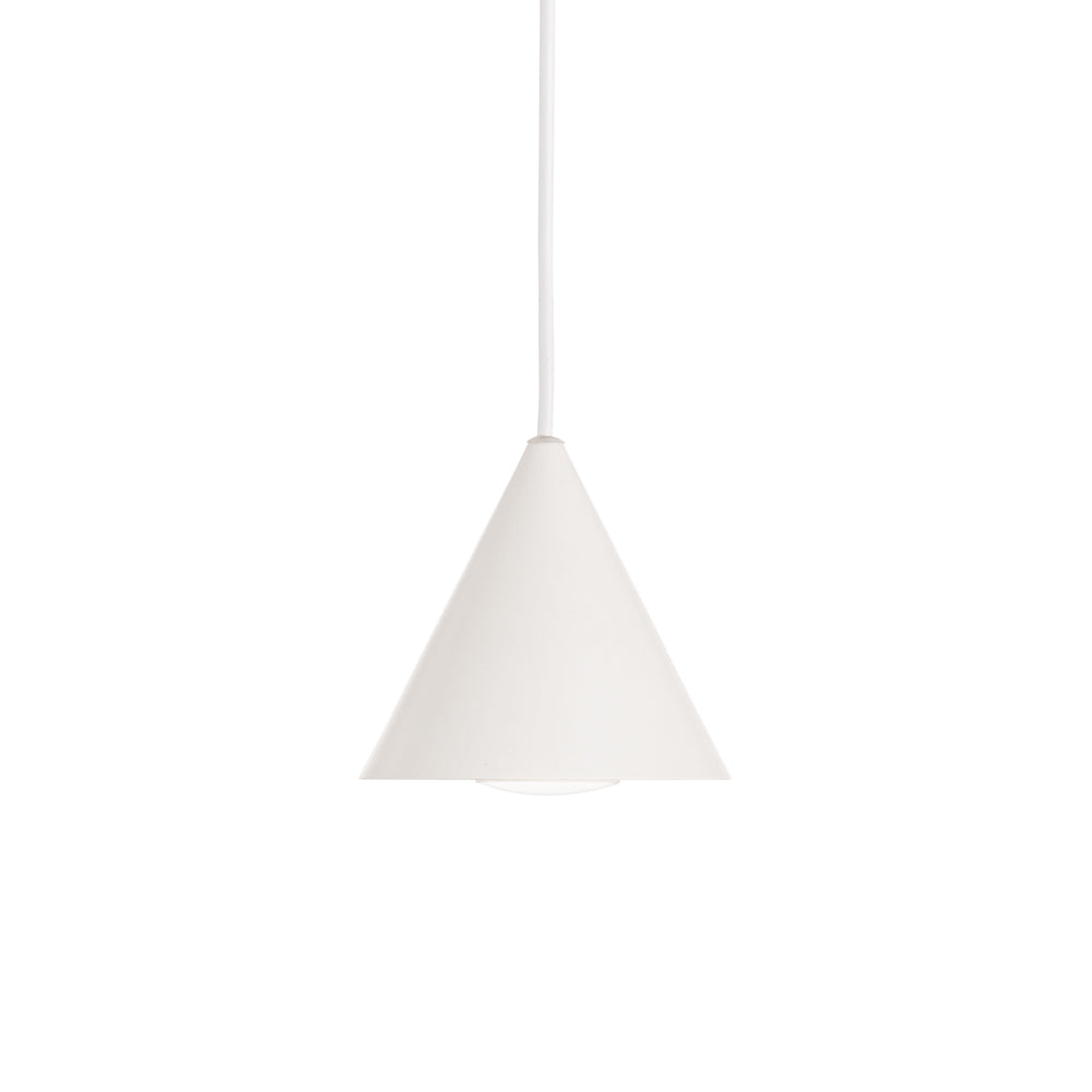 Sospensione Industrial A-Line Metallo Bianco 1 Luce Gu10 7W 3000K Luce Calda