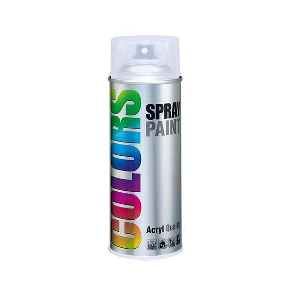 Spray Colors 400Ml Vernice Antigraffio Di Facile Applicazione E Rapida Essiccazione Colore Trasparente Lucido-Duplicolor