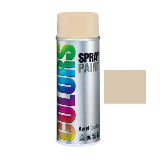 Spray Colors 400Ml Vernice Antigraffio Di Facile Applicazione E Rapida Essiccazione Colore Avorio Chiaro-Duplicolor