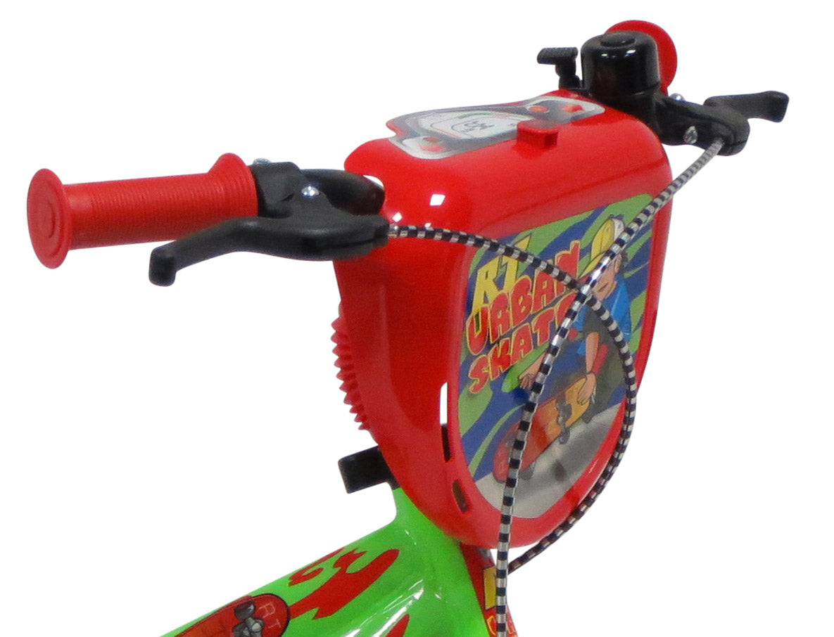 Bicicletta per Bambino 14" 2 Freni  Urban Skate Verde