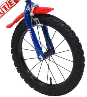 Bicicletta per Bambino 16" 2 Freni  Rt-Boy Skate Bianca