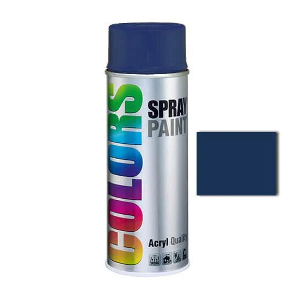 Spray Colors 400Ml Vernice Antigraffio Di Facile Applicazione E Rapida Essiccazione Colore Blu Cobalto-Duplicolor