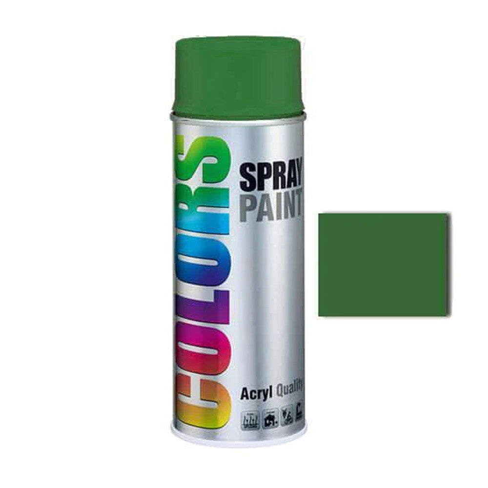 Spray Colors 400Ml Vernice Antigraffio Di Facile Applicazione E Rapida Essiccazione Colore Verde Smeraldo-Duplicolor