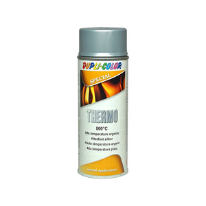 Alte Temperature Spray-Vernice Ideale Per La Verniciatura Di Oggetti Esposti A Temperature Elevate Color Argento-Duplicolor