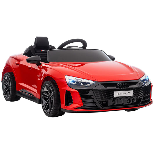 Macchina Elettrica per Bambini 12V con Licenza Audi RS e-tron GT Rossa