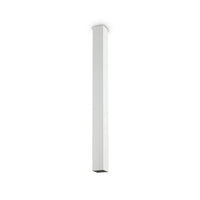 Plafoniera Moderna Sky Metallo Bianco 1 Luce Gu10 7W 3000K Luce Calda H75Cm