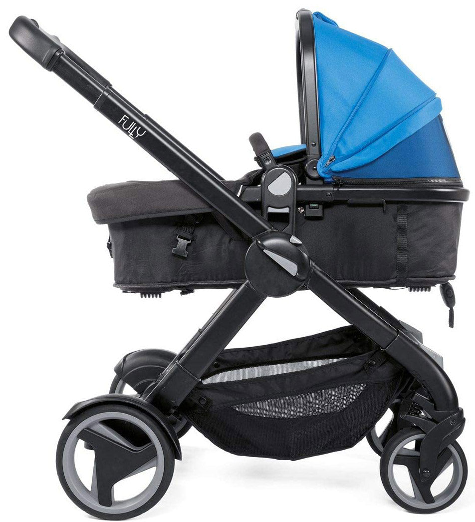 Passeggino Carrozzino 2 in 1 per Bambini Chicco Fully Blu