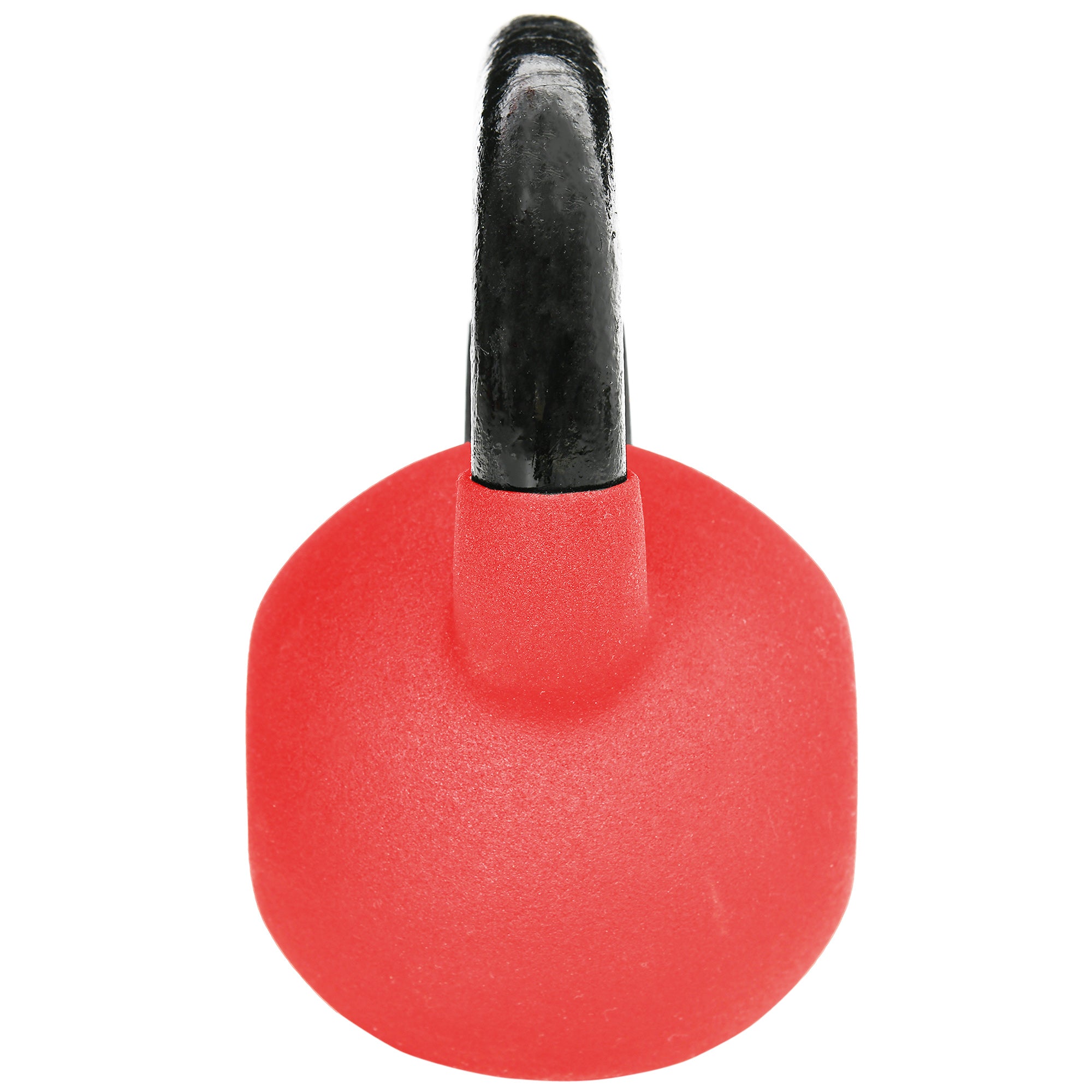 Kettlebell 10 Kg 19x12x22 cm in Metallo e Neoprene Rosso