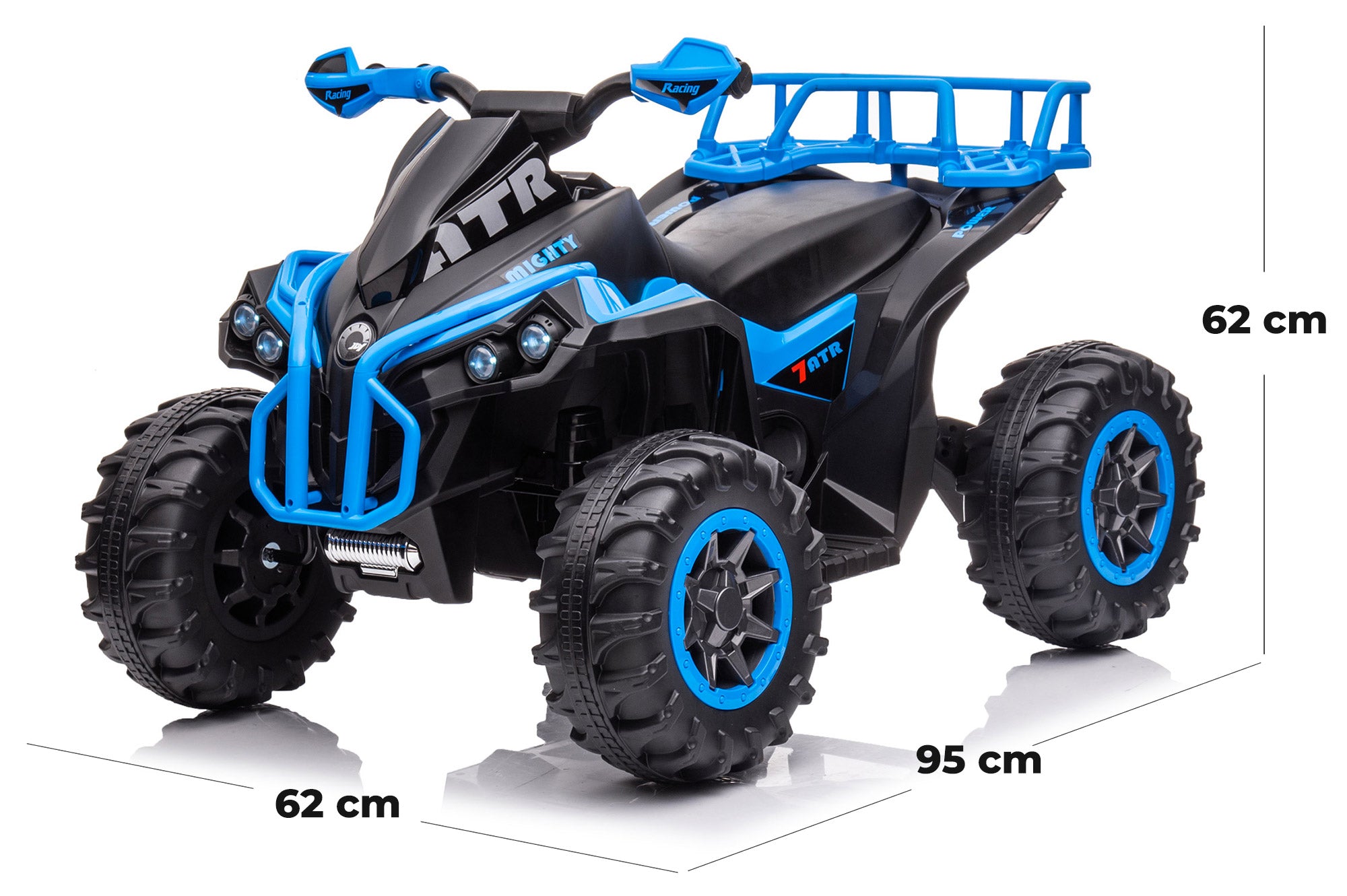 Quad Elettrico per Bambini 12V ATV 1.0 Blu