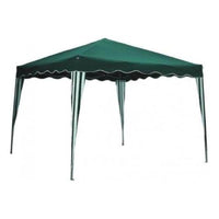 Gazebo tropikana mt.3x3 bianco-verde