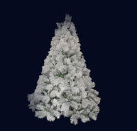 Albero di Natale a Soffitto Sospeso Innevato con Neve Artificiale Altezza (cm): 120 cm