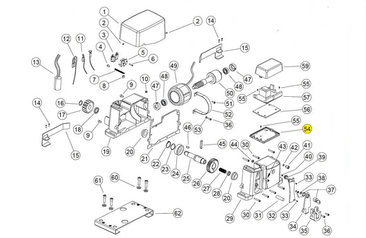 121358/2 SUPPORTO QUADRO AG FUTURE KV10 RICAMBIO