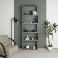 Libreria 72x22x200 cm Wish estensibile angolare Grigio