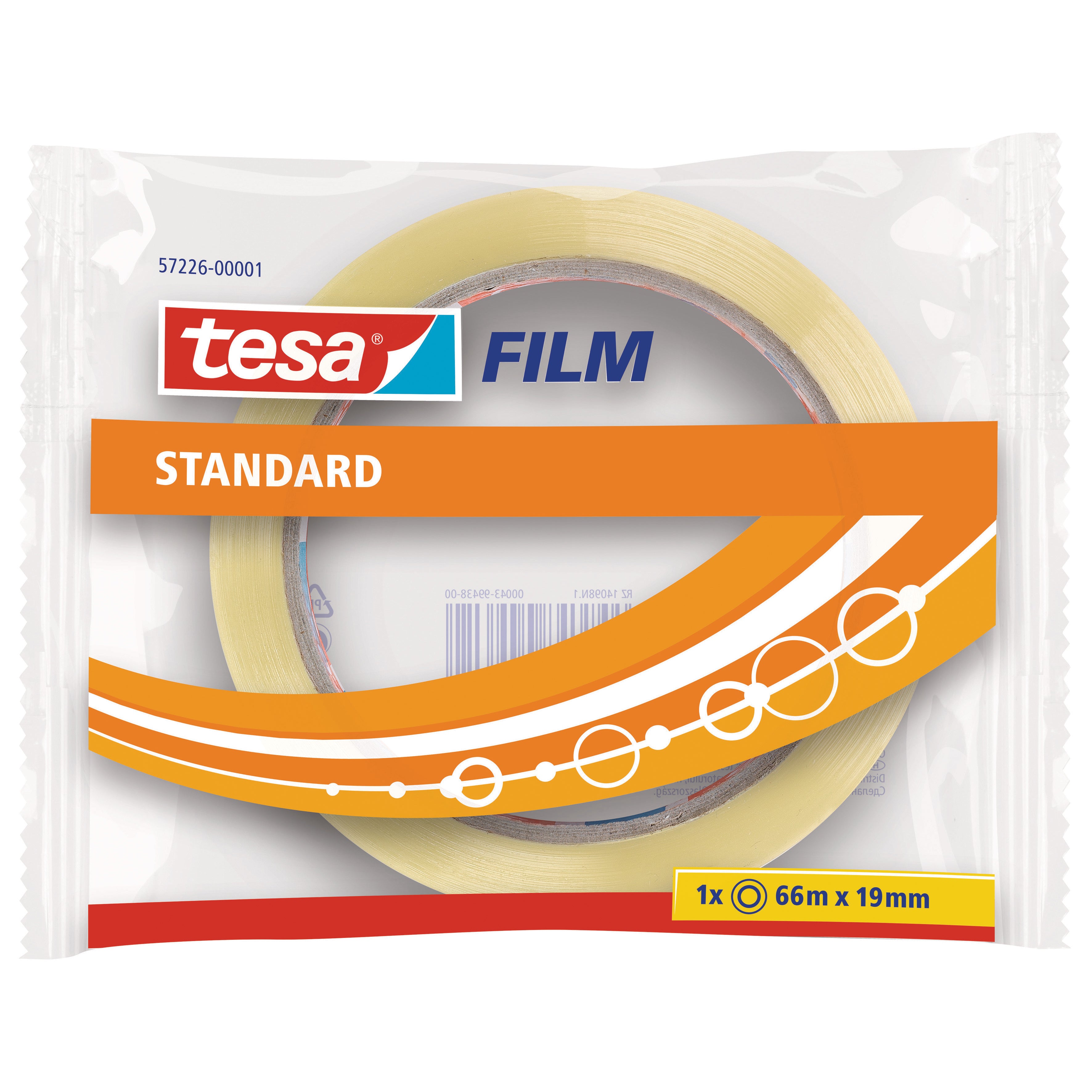 TESAFILM NASTRO TRASPARENTE CARAMELLA M.66X19MM  PZ 8,0