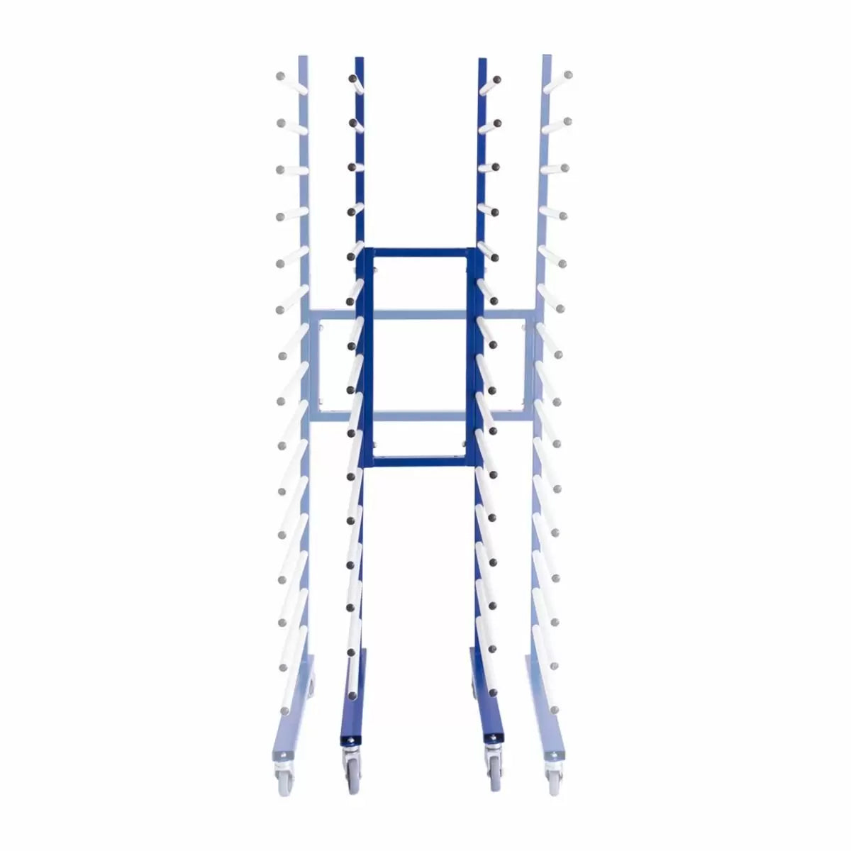 Rastrelliera per Essicazione Vernice 35-65,5x175,3x54,5 cm in Acciaio