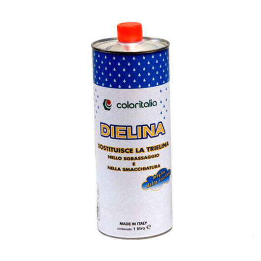 Dielina 1L-Solvente Sostitutivo Della Trielina 805 Per Lavori Di Sgrassaggio E Smacchiatura 1 Lt-Coloritalia