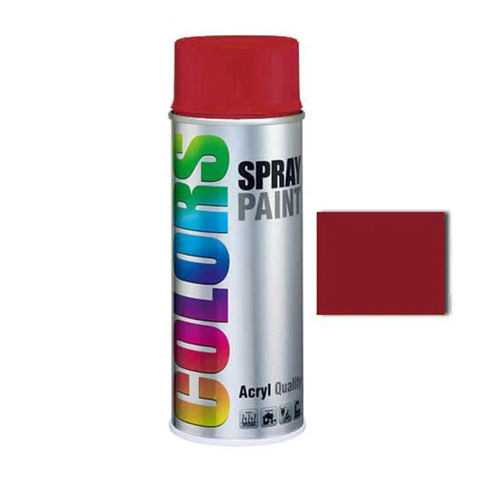 Spray Colors 400Ml Vernice Antigraffio Di Facile Applicazione E Rapida Essiccazione Colore Rosso Rubino-Duplicolor