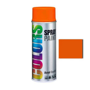 Spray Colors 400Ml Vernice Antigraffio Di Facile Applicazione E Rapida Essiccazione Colore Arancio Puro-Duplicolor