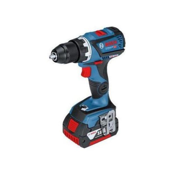 Bosch gsr 18v-60 c trapano avvitatore a batteria ioni di litio impugnatura ergonomica 5ah blu