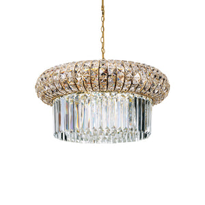 Lampadario Classico Nabucco Metallo Oro 12 Luci E14