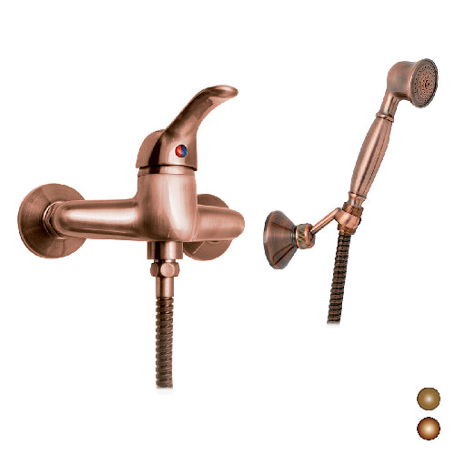 MONOCOMANDO ESTERNO DOCCIA SERIE CLASS Bronzato DH