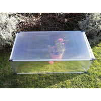 Serretta da Giardino Slide and Grow 2Squared in Policarbonato 97x57 cm x 28/37h cm