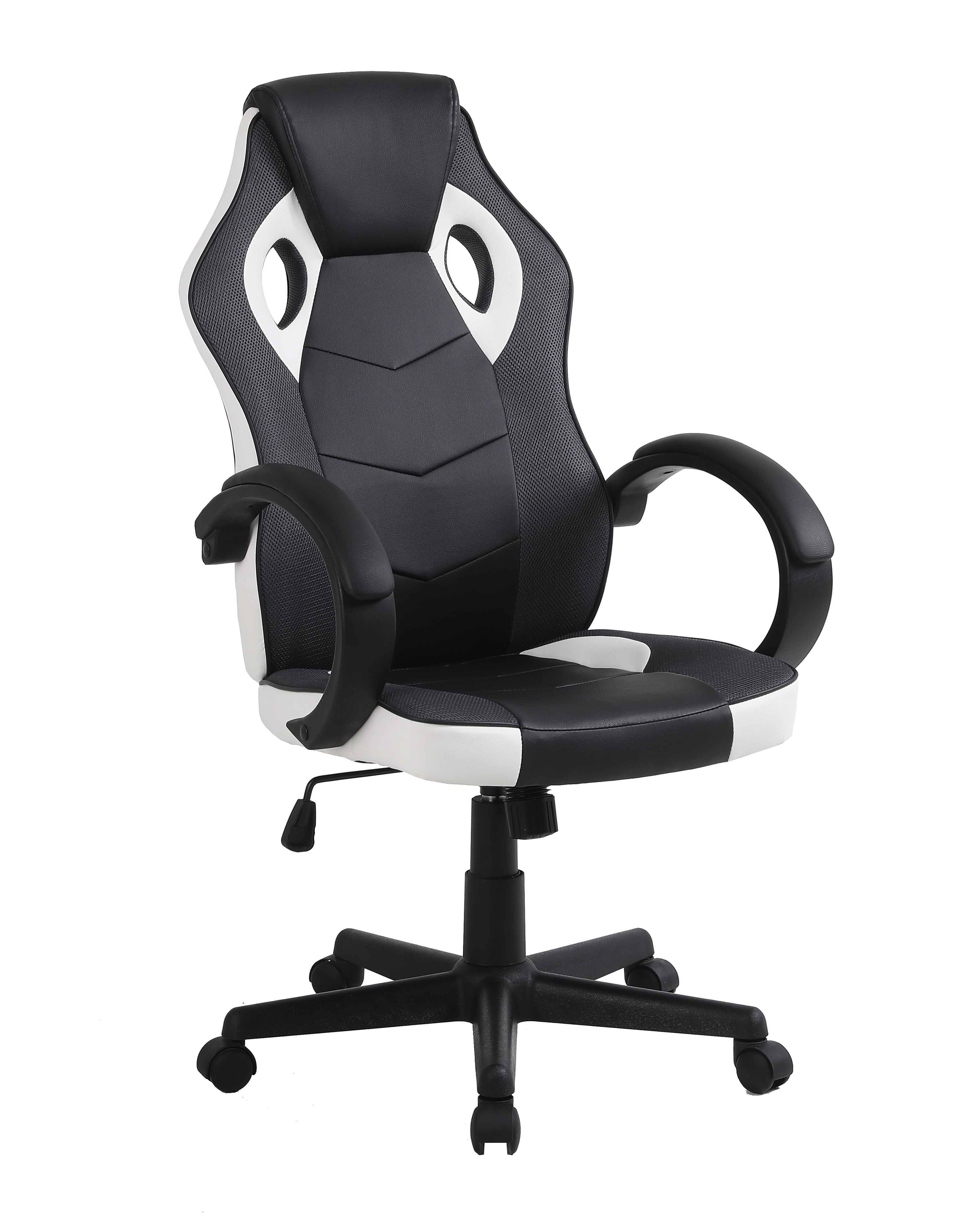 Sedia da Gaming STORM Nero Bianco