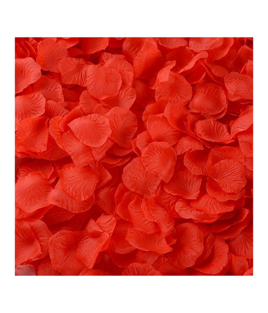 2400 Pezzi Petali Petalo Di Stoffa Rosso Artificiali Decoro Vetrine Nozze Party         