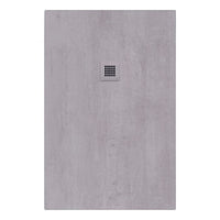 Piatto doccia in pietra SOLIDSTONE alto 2.8cm - MICROCEMENTO - Misura: 70x140 x 2,8h