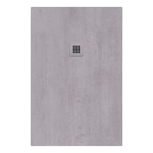 Piatto doccia in pietra SOLIDSTONE alto 2.8cm - MICROCEMENTO - Misura: 70x140 x 2,8h