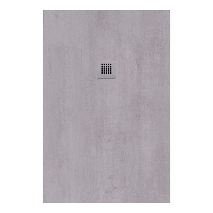 Piatto doccia in pietra SOLIDSTONE alto 2.8cm - MICROCEMENTO - Misura: 70x170 x 2,8h