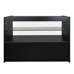 Banco C1200 Nero da Negozio e Reception Elegante Solido Robusto Professionale