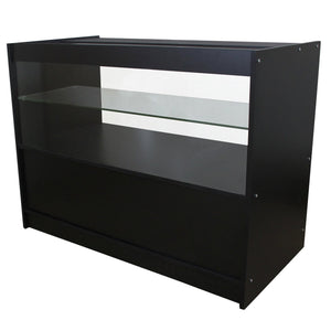 Banco C1200 Nero da Negozio e Reception Elegante Solido Robusto Professionale