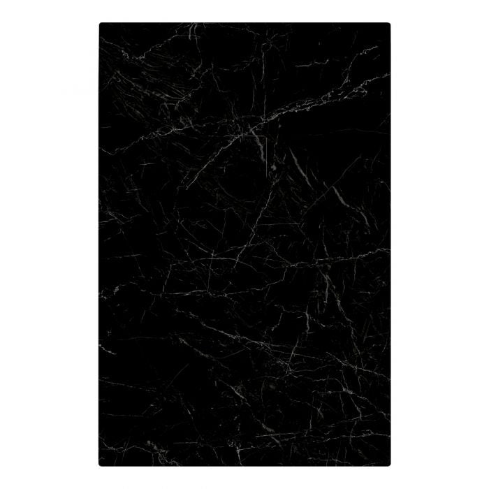 Piatto doccia in pietra SOLIDSTONE alto 2.8cm - MARMO NERO - Misura: 80x100 x 2,8h