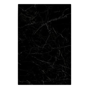 Piatto doccia in pietra SOLIDSTONE alto 2.8cm - MARMO NERO - Misura: 80x100 x 2,8h