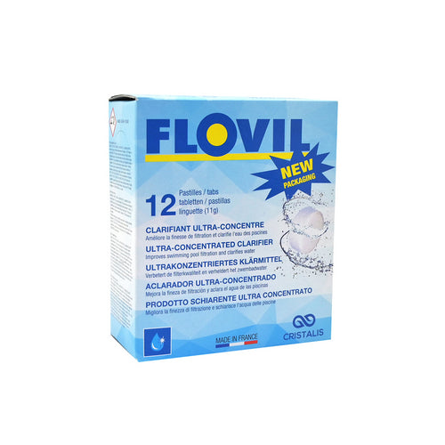 Flocculante flovil 12 pastiglie 132 gr  12 Pastigliesenza