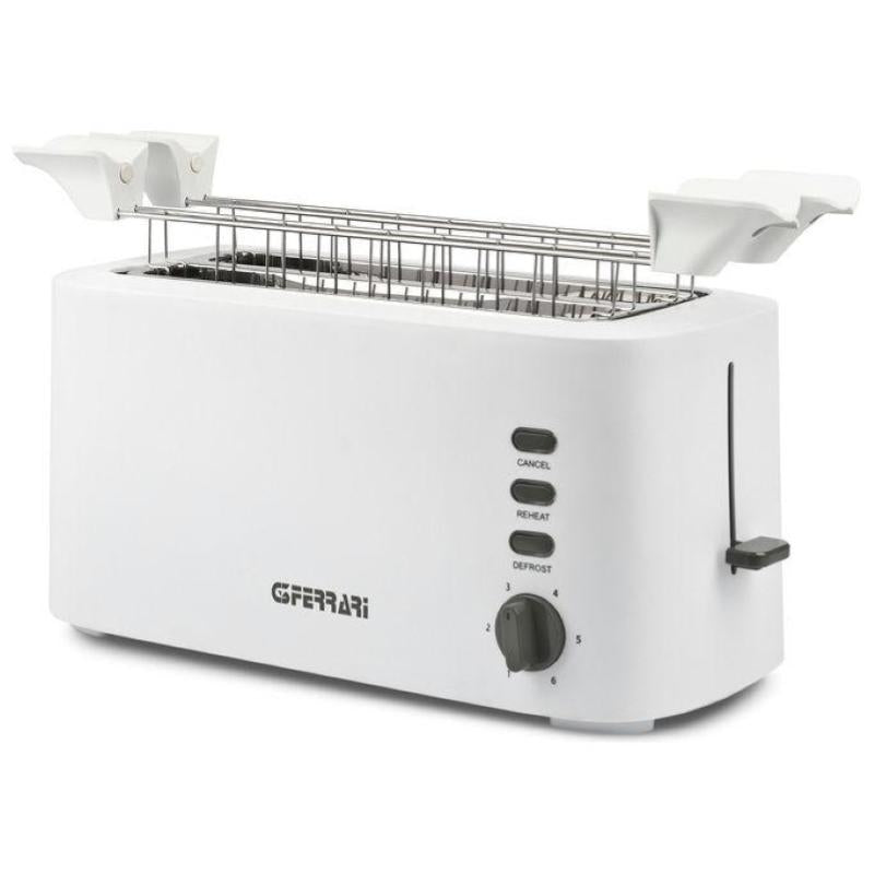 G3 ferrari g10142 tostapane grandi fette essential toast 1500w 4 toast bianco