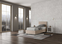 Letto Singolo 80x210 cm con Rete Adele Tortora