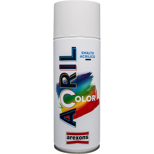 6pz acrilcolor bianco ral 9010 ml.400 art.3931 cod:ferx.2444