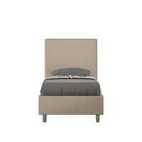 Letto Singolo 80x190 cm Senza Rete Focus Tortora