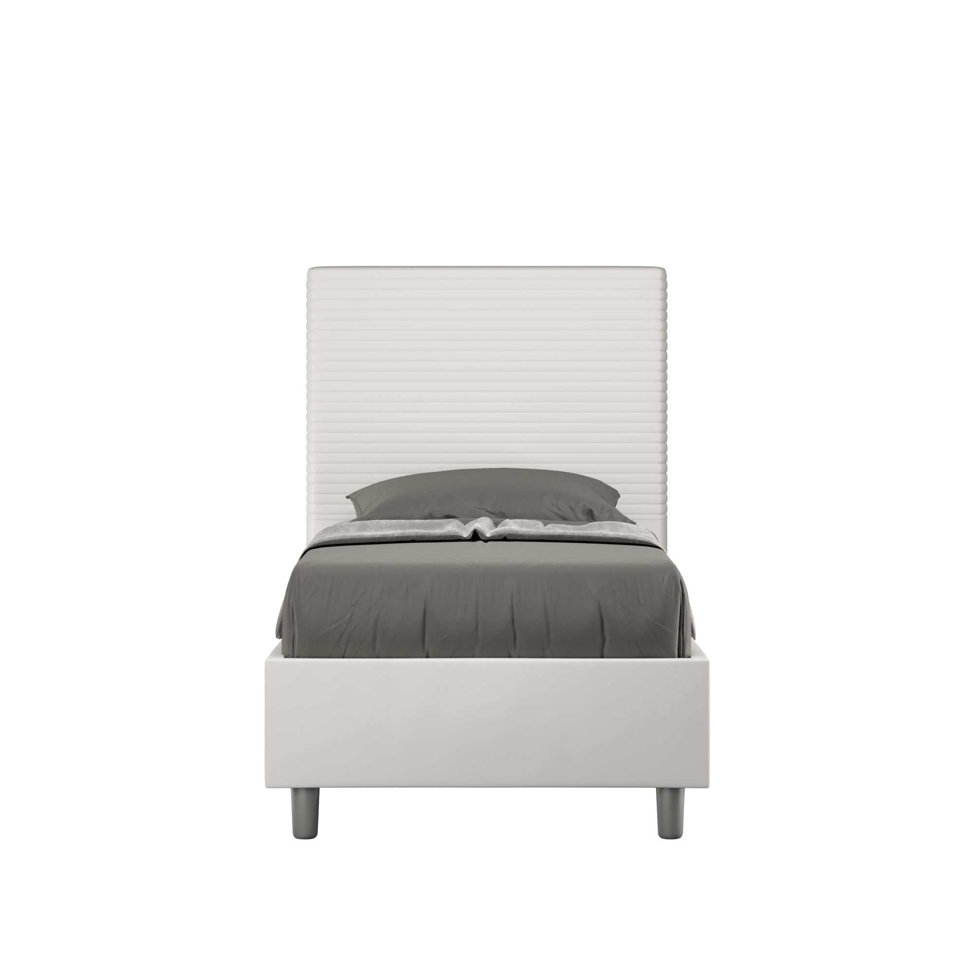 Letto Singolo 80x200 cm Senza Rete Focus Bianco